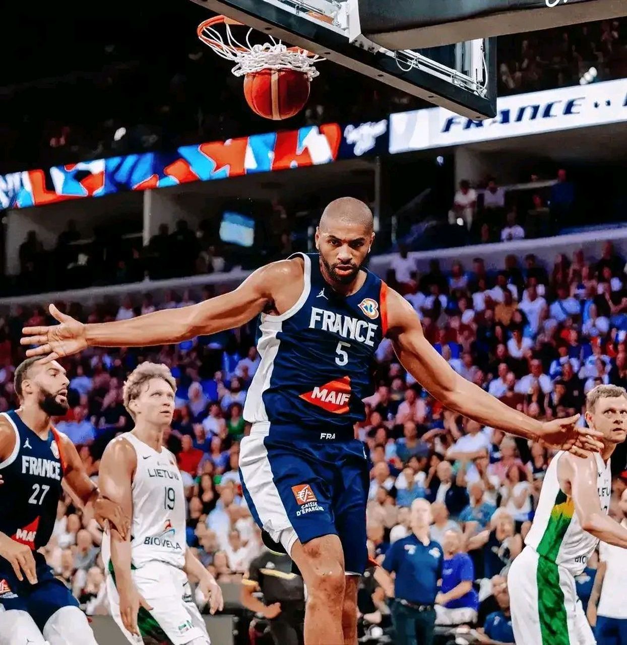 立陶宛男篮绝地反击热火B队，戈贝尔统治全场的简单介绍